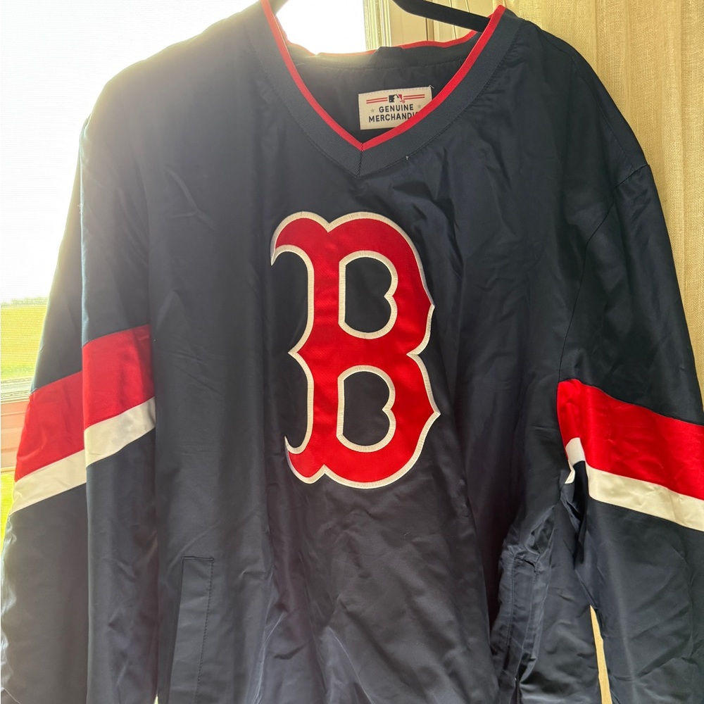 Genuine Merchandise Navy and Red Pullover